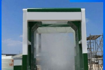 混凝土攪拌站洗車(chē)機(jī)-全覆蓋清洗30S潔凈出行[隆茂鑫晟]