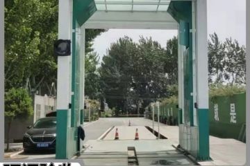 攪拌站龍門式洗車機品牌廠家哪里有[隆茂鑫晟]